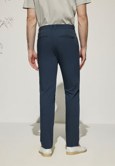 Men Clothing Multi-Way Stretch Casual Pants Extra Slim Fit