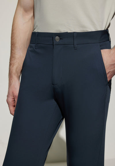 Men Clothing Multi-Way Stretch Casual Pants Extra Slim Fit
