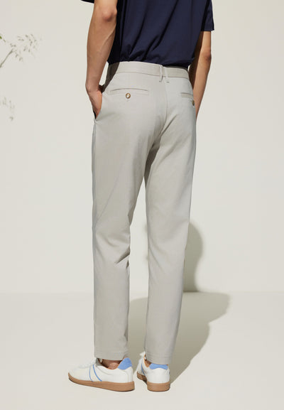 กางเกงขายาวแบบลำลองสำหรับผู้ชาย Slim Tapered Fit