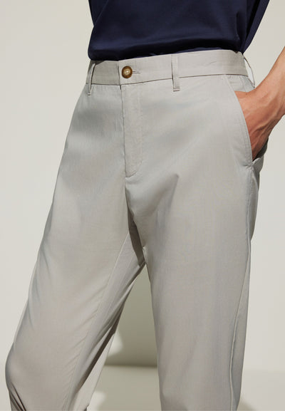 กางเกงขายาวแบบลำลองสำหรับผู้ชาย Slim Tapered Fit
