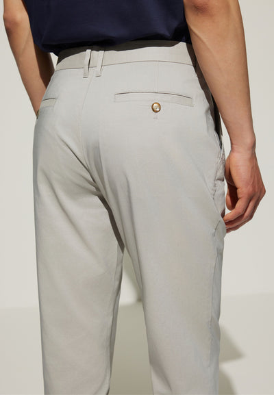 กางเกงขายาวแบบลำลองสำหรับผู้ชาย Slim Tapered Fit