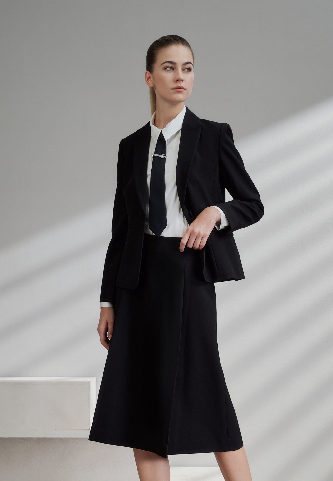 Women Clothing Poly Premium Suit Blazer Slim Fit