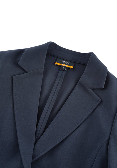 Women Clothing Crepe Knit Casual Blazer Easy Fit
