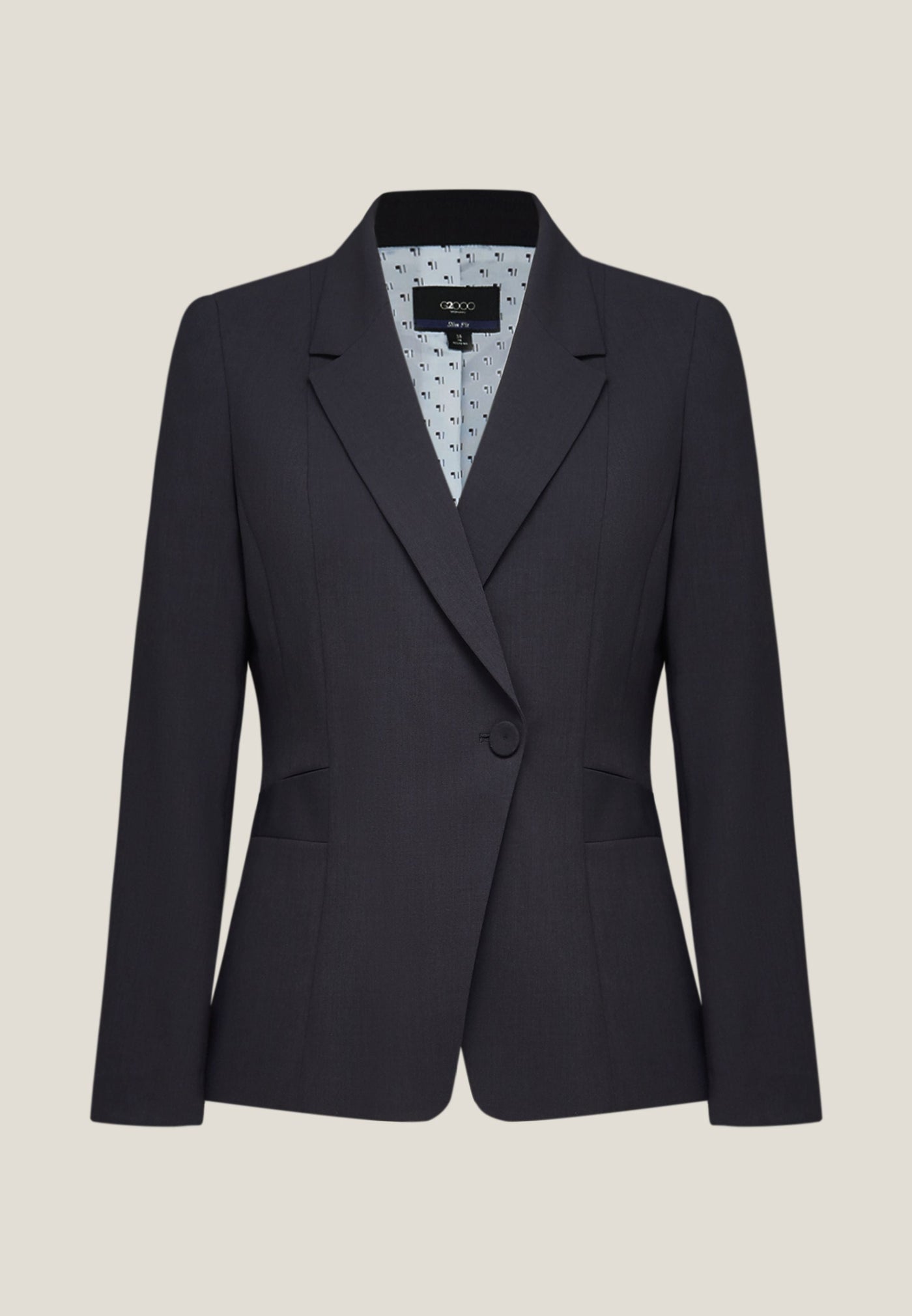 Women Clothing Rayon Blend Suit Blazer Slim Fit