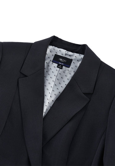 Women Clothing Rayon Blend Suit Blazer Slim Fit