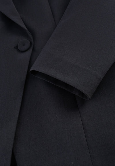 Women Clothing Rayon Blend Suit Blazer Slim Fit