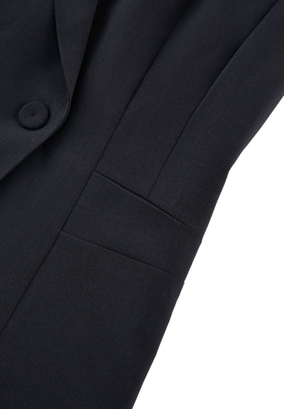 Women Clothing Rayon Blend Suit Blazer Slim Fit