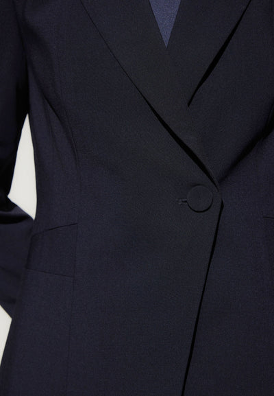 Women Clothing Rayon Blend Suit Blazer Slim Fit