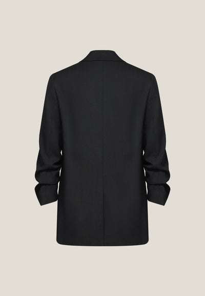 Women Clothing Rayon Blend Casual Blazer Relaxed Fit