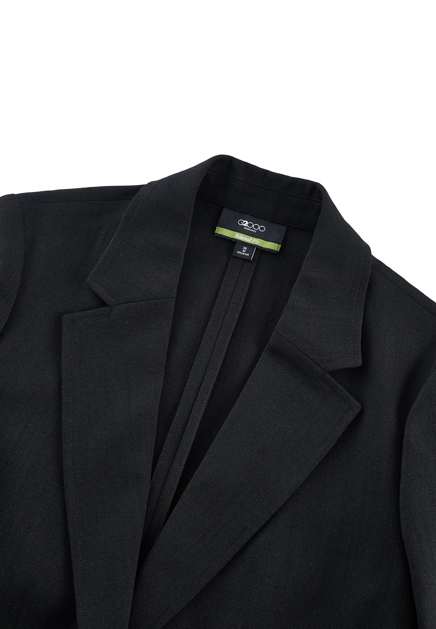 Women Clothing Rayon Blend Casual Blazer Relaxed Fit