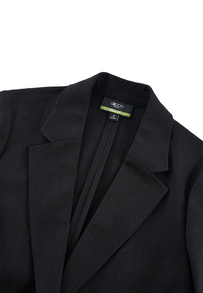 Women Clothing Rayon Blend Casual Blazer Relaxed Fit