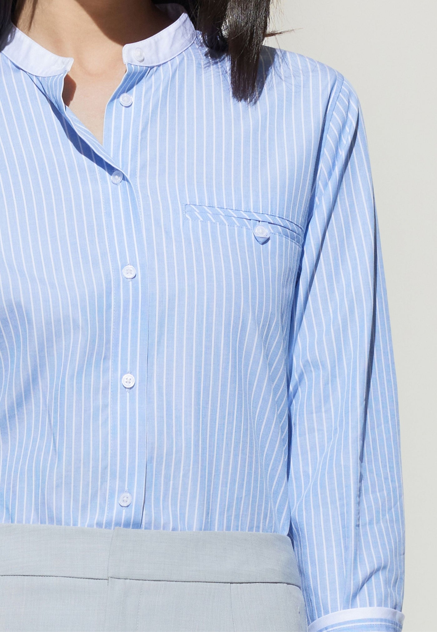 เสื้อเชิ้ตลำลองสำหรับผู้หญิง Relaxed Fit