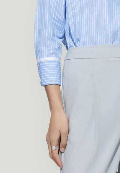 เสื้อเชิ้ตลำลองสำหรับผู้หญิง Relaxed Fit