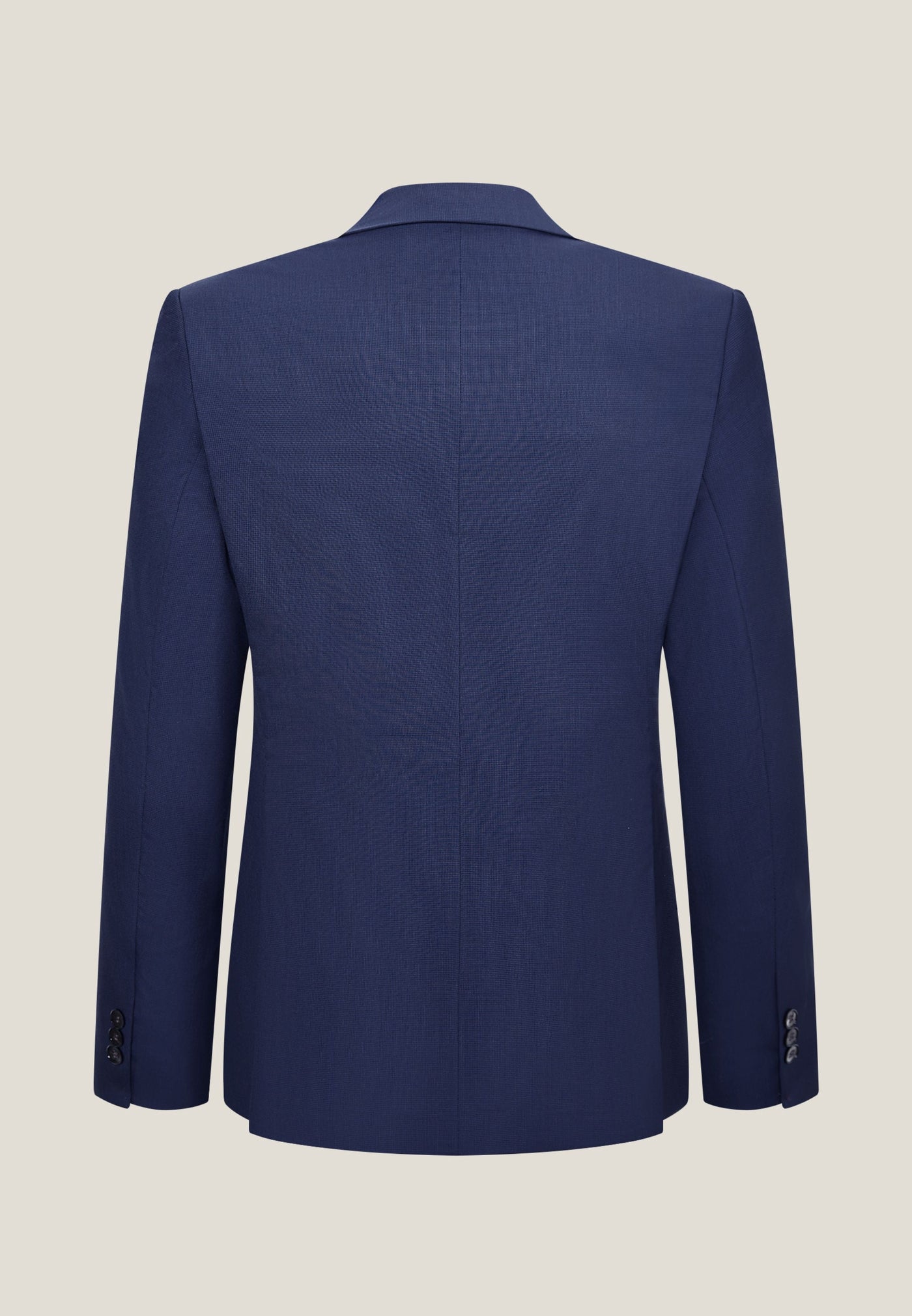 Men Clothing Wool Blend Texture Suit Blazer Smart Fit