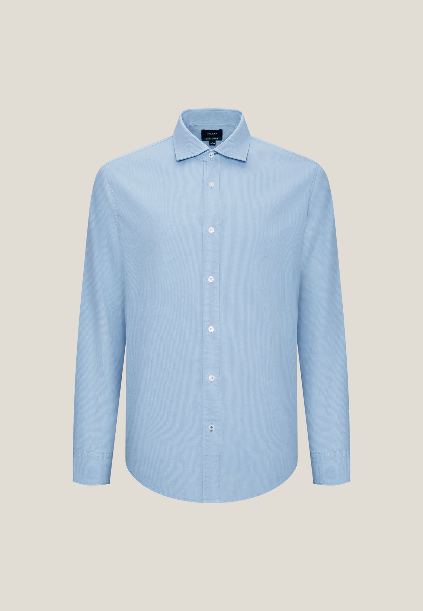 เสื้อเชิ้ตแขนยาวลำลองสำหรับผู้ชาย Comfort Fit