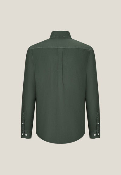 Men Clothing Cotton Garment-Dyed Casual Shirt Comfort Fit