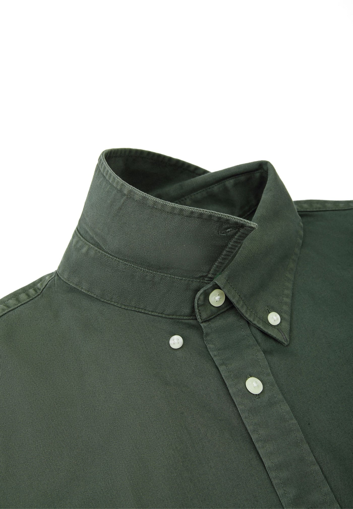 Men Clothing Cotton Garment-Dyed Casual Shirt Comfort Fit