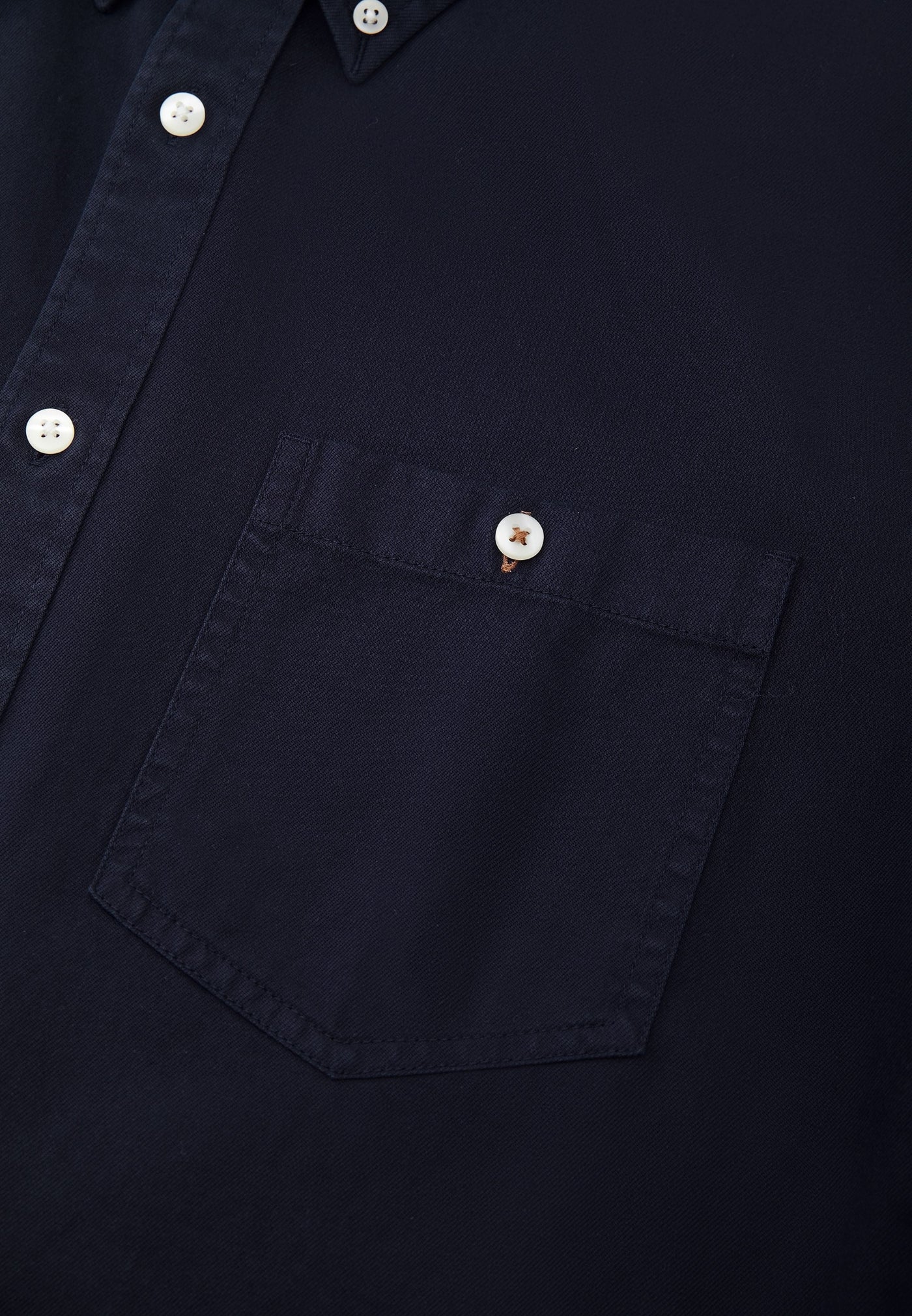 Men Clothing Cotton Garment-Dyed Casual Shirt Comfort Fit