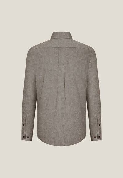 เสื้อเชิ้ตแขนยาวลำลองสำหรับผู้ชาย Comfort Fit