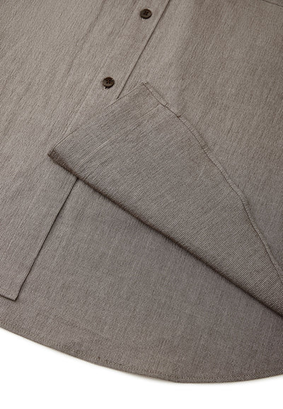 เสื้อเชิ้ตแขนยาวลำลองสำหรับผู้ชาย Comfort Fit