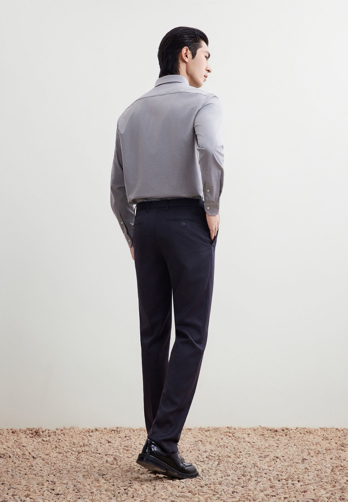 Men Clothing Non-Iron Dry Shirt Smart Fit