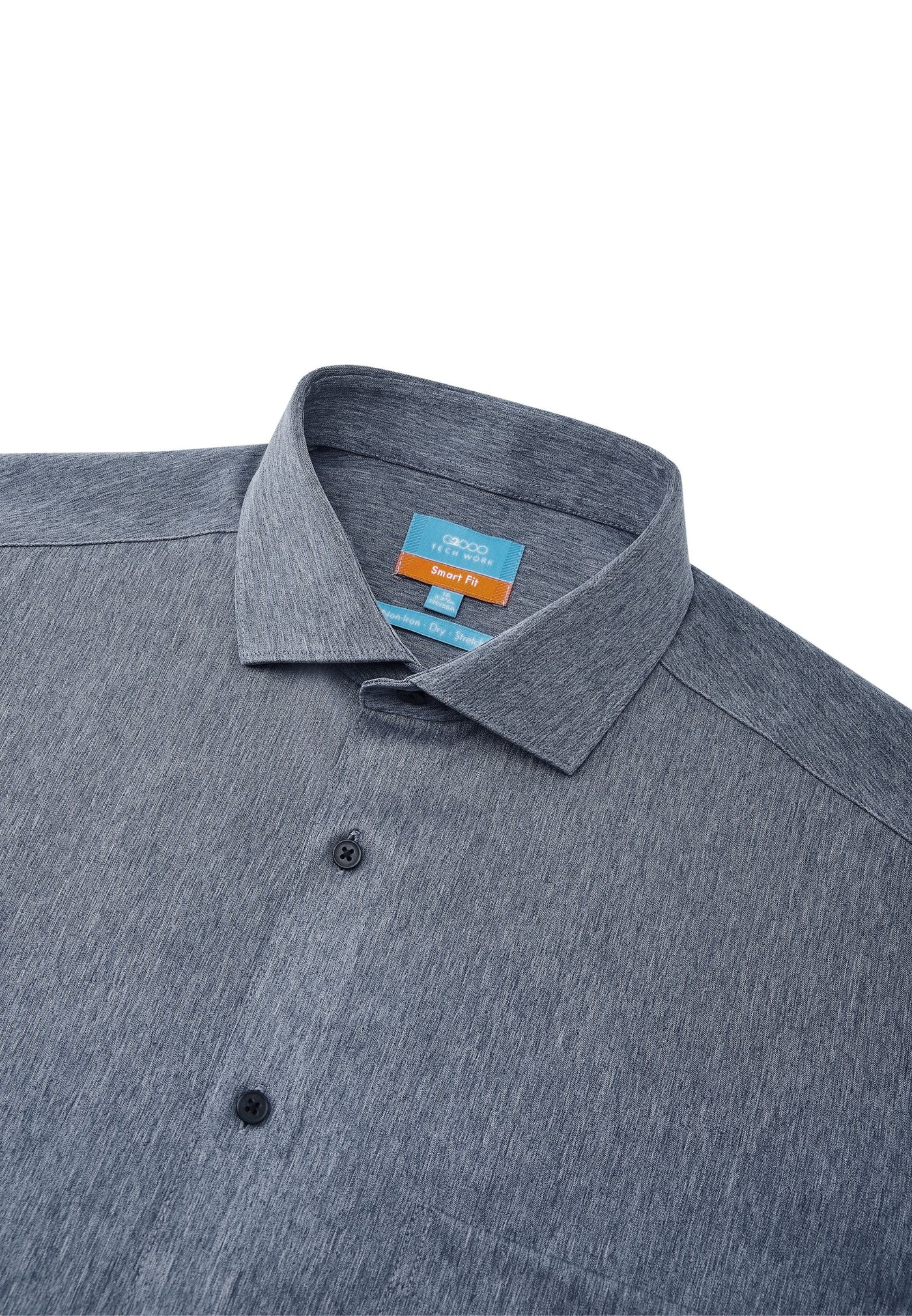 เสื้อเชิ้ตแขนยาวแบบทางการสำหรับผู้ชาย Smart Fit