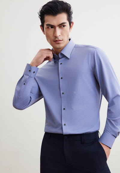 เสื้อเชิ้ตแขนยาวแบบทางการสำหรับผู้ชาย Smart Fit