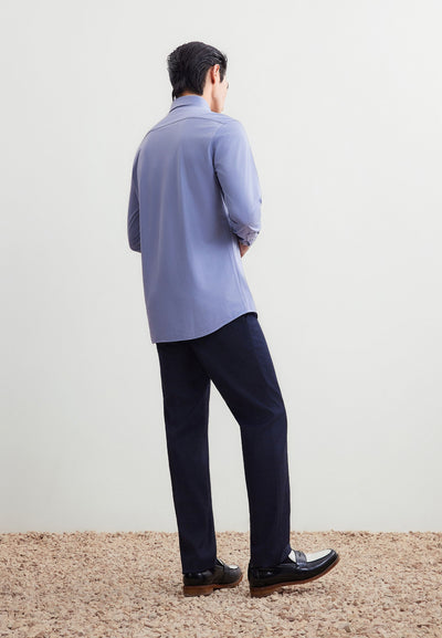 เสื้อเชิ้ตแขนยาวแบบทางการสำหรับผู้ชาย Smart Fit