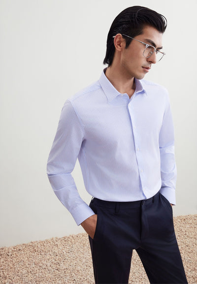 Men Clothing Non-Iron Shirt Smart Fit