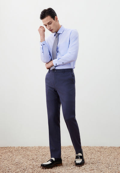 Men Clothing Non-Iron Shirt Smart Fit