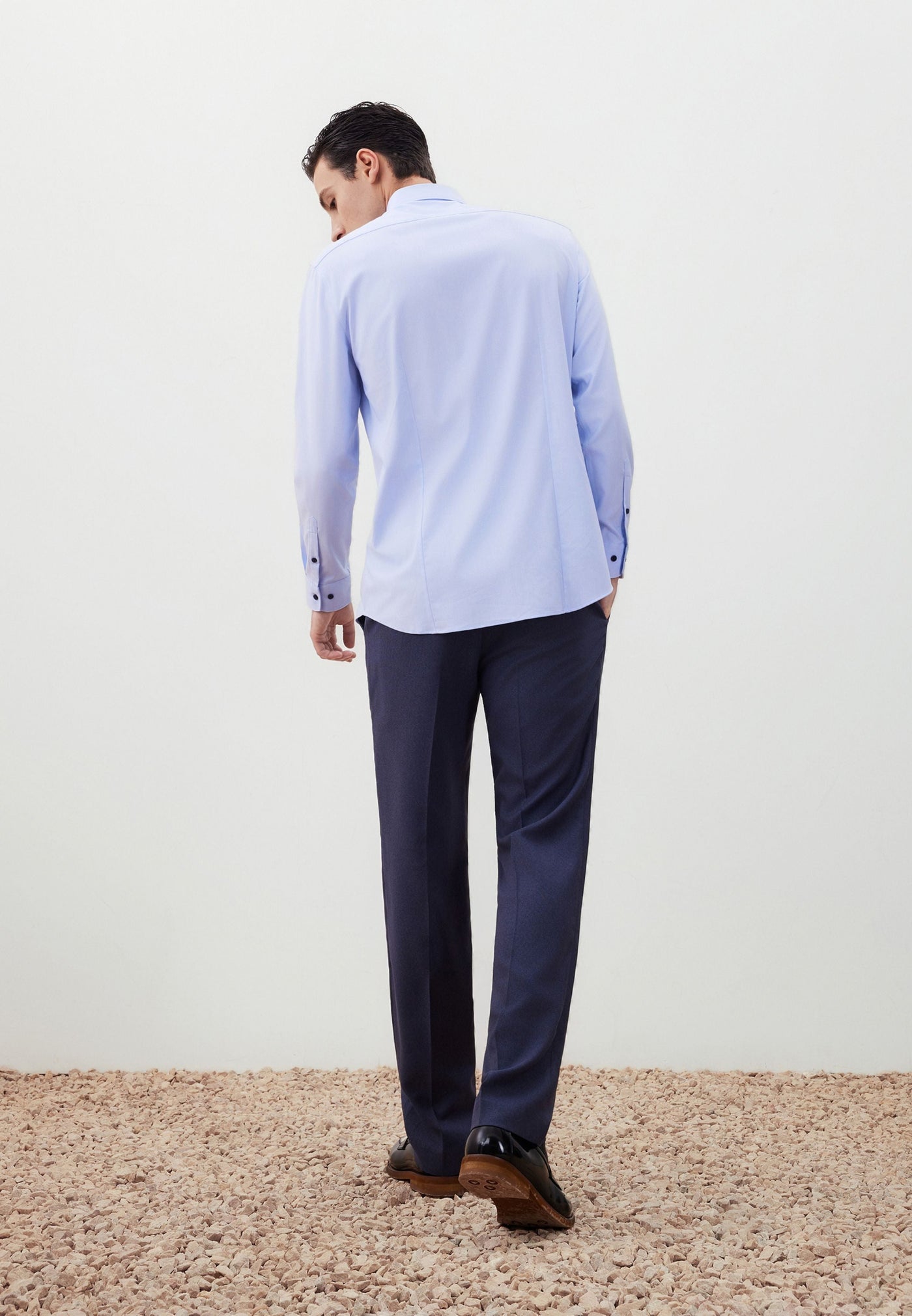 Men Clothing Non-Iron Shirt Smart Fit