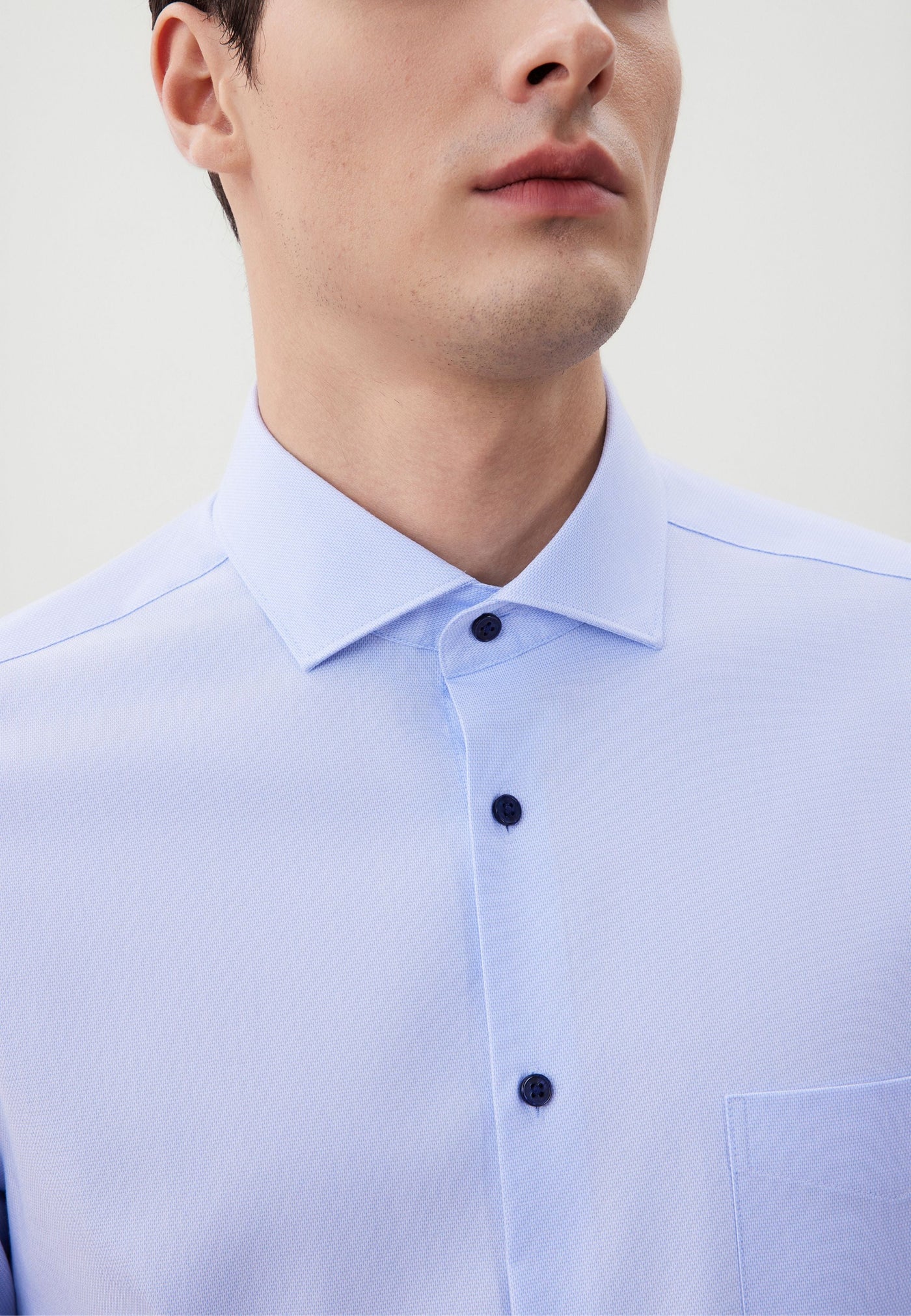 Men Clothing Non-Iron Shirt Smart Fit