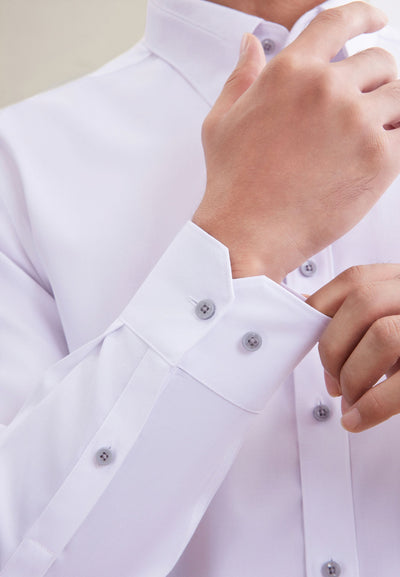 เสื้อเชิ้ตแขนยาวแบบทางการสำหรับผู้ชาย Smart Fit