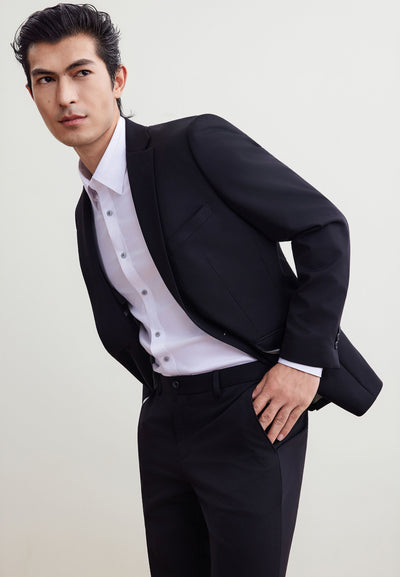 เสื้อเชิ้ตแขนยาวแบบทางการสำหรับผู้ชาย Smart Fit