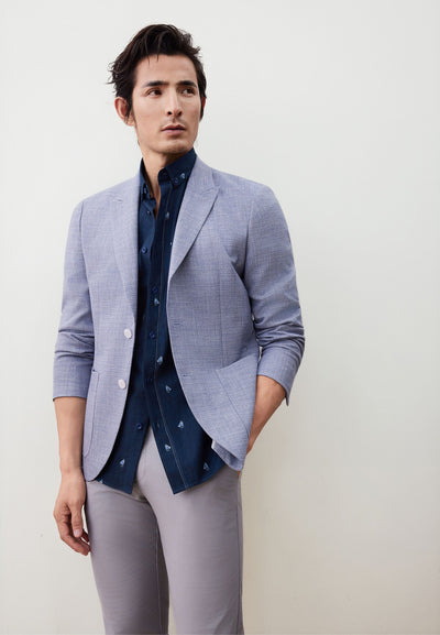 เสื้อเชิ้ตแขนสั้นลำลองสำหรับผู้ชาย Comfort Fit