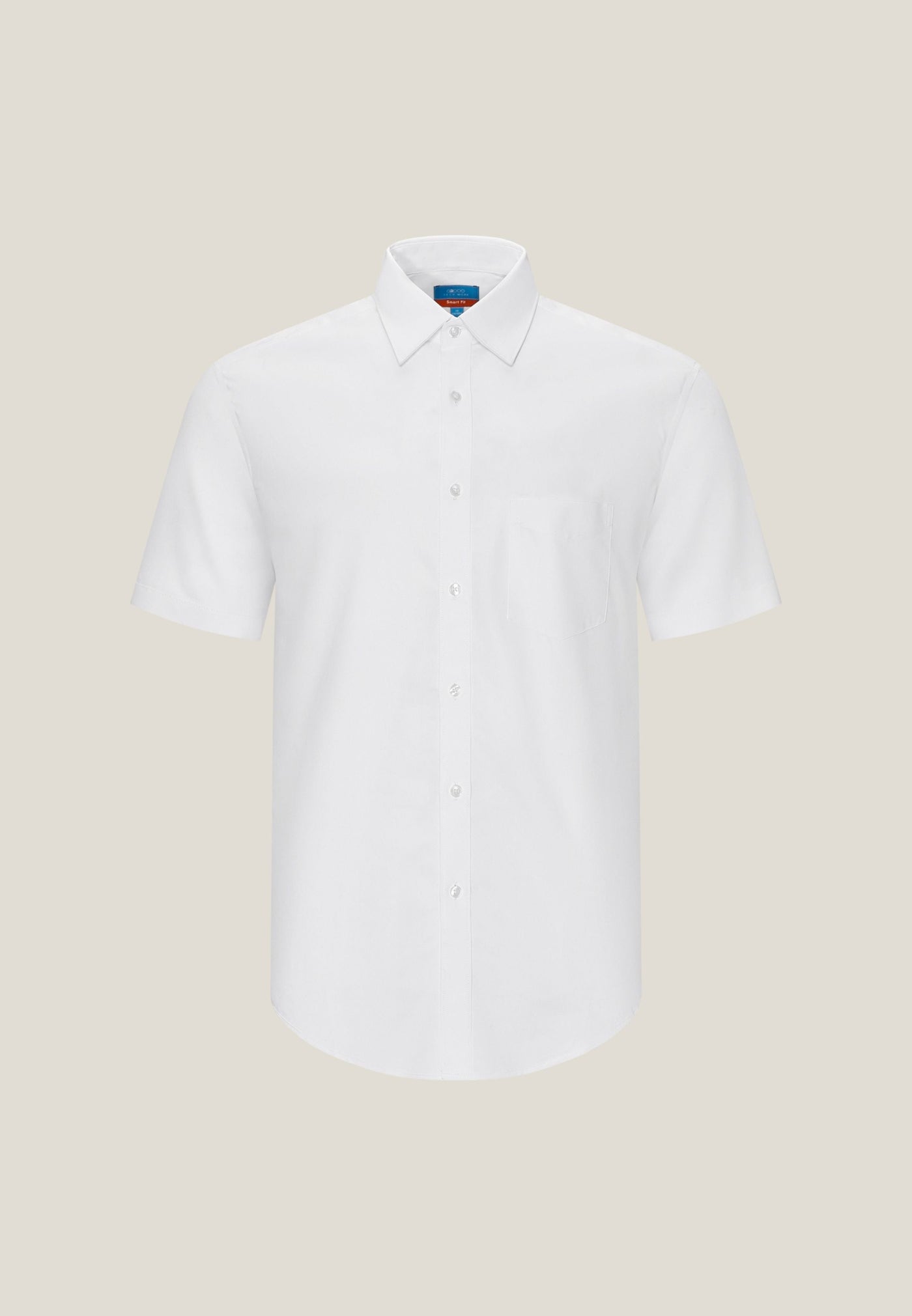 เสื้อเชิ้ตแขนสั้นแบบทางการสำหรับผู้ชาย Smart Fit