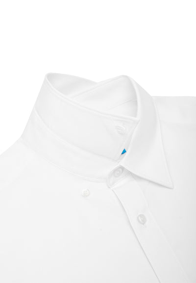 เสื้อเชิ้ตแขนสั้นแบบทางการสำหรับผู้ชาย Smart Fit