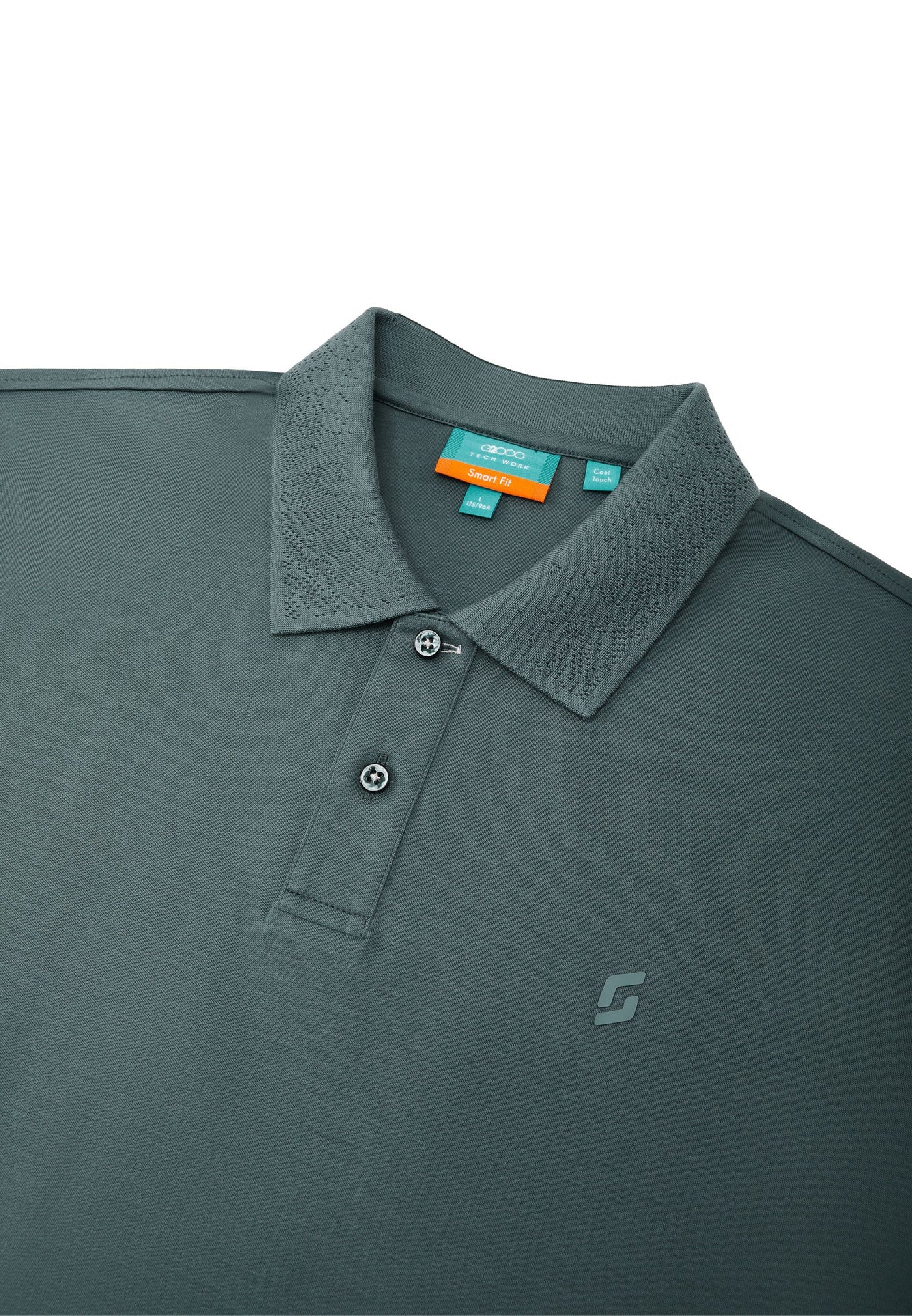 Men Clothing Cool Touch Polo Tee Smart Fit
