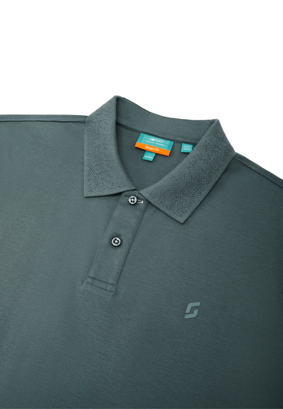 Men Clothing Cool Touch Polo Tee Smart Fit