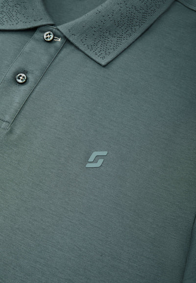 Men Clothing Cool Touch Polo Tee Smart Fit