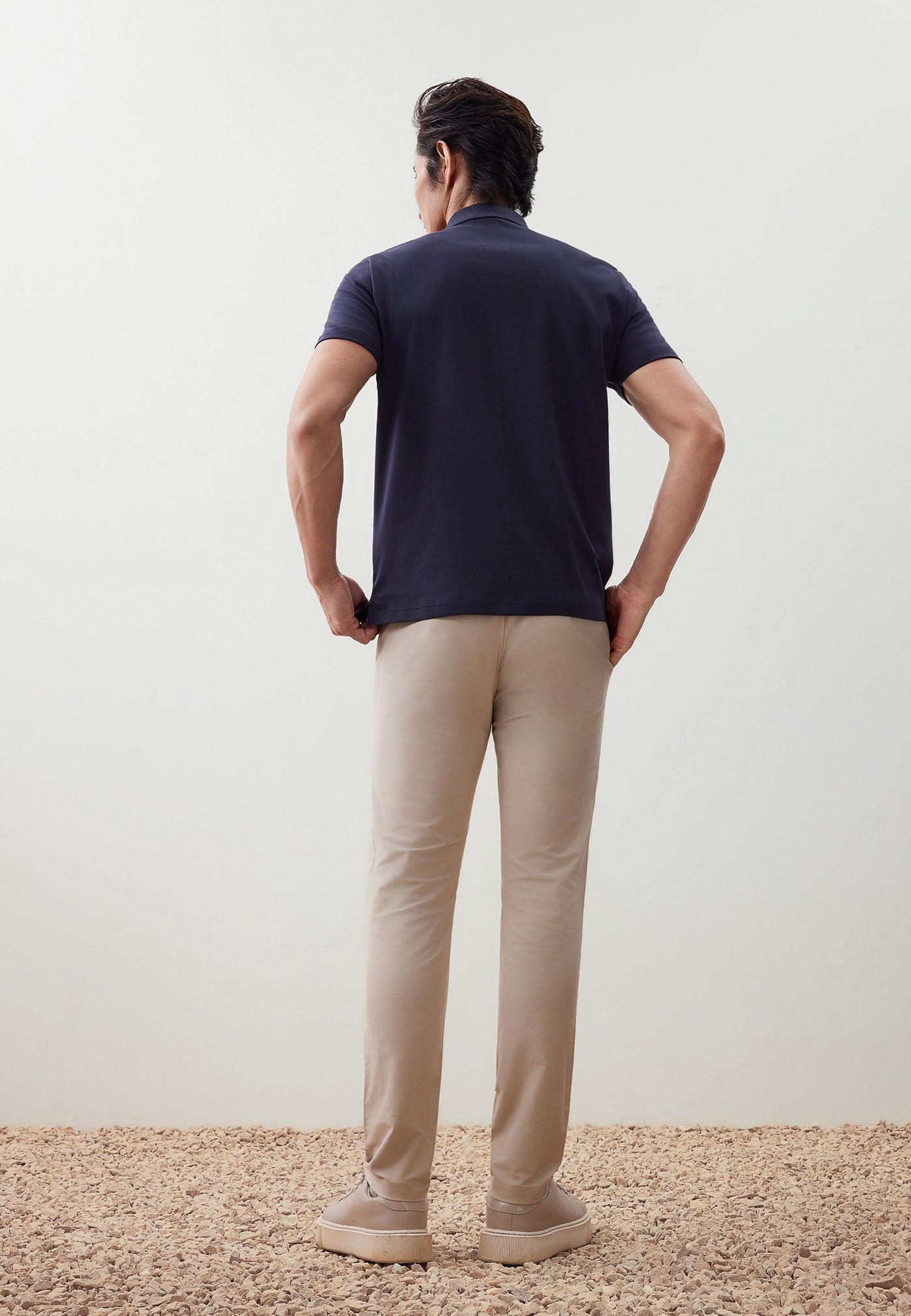 Men Clothing Cool Touch Polo Tee Smart Fit
