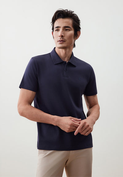 Men Clothing Cool Touch Polo Tee Smart Fit