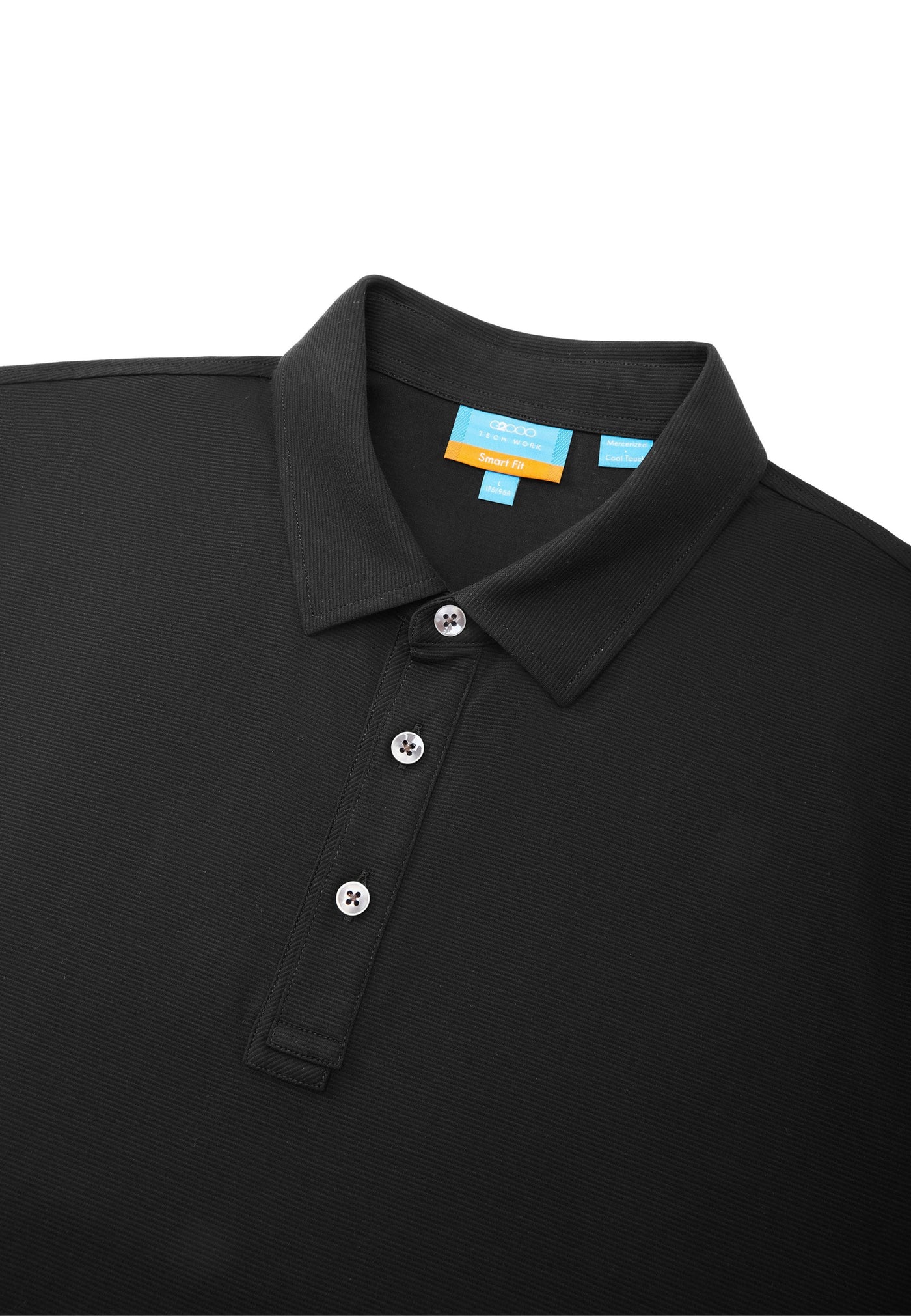 Men Clothing Cool Touch Polo Tee Smart Fit