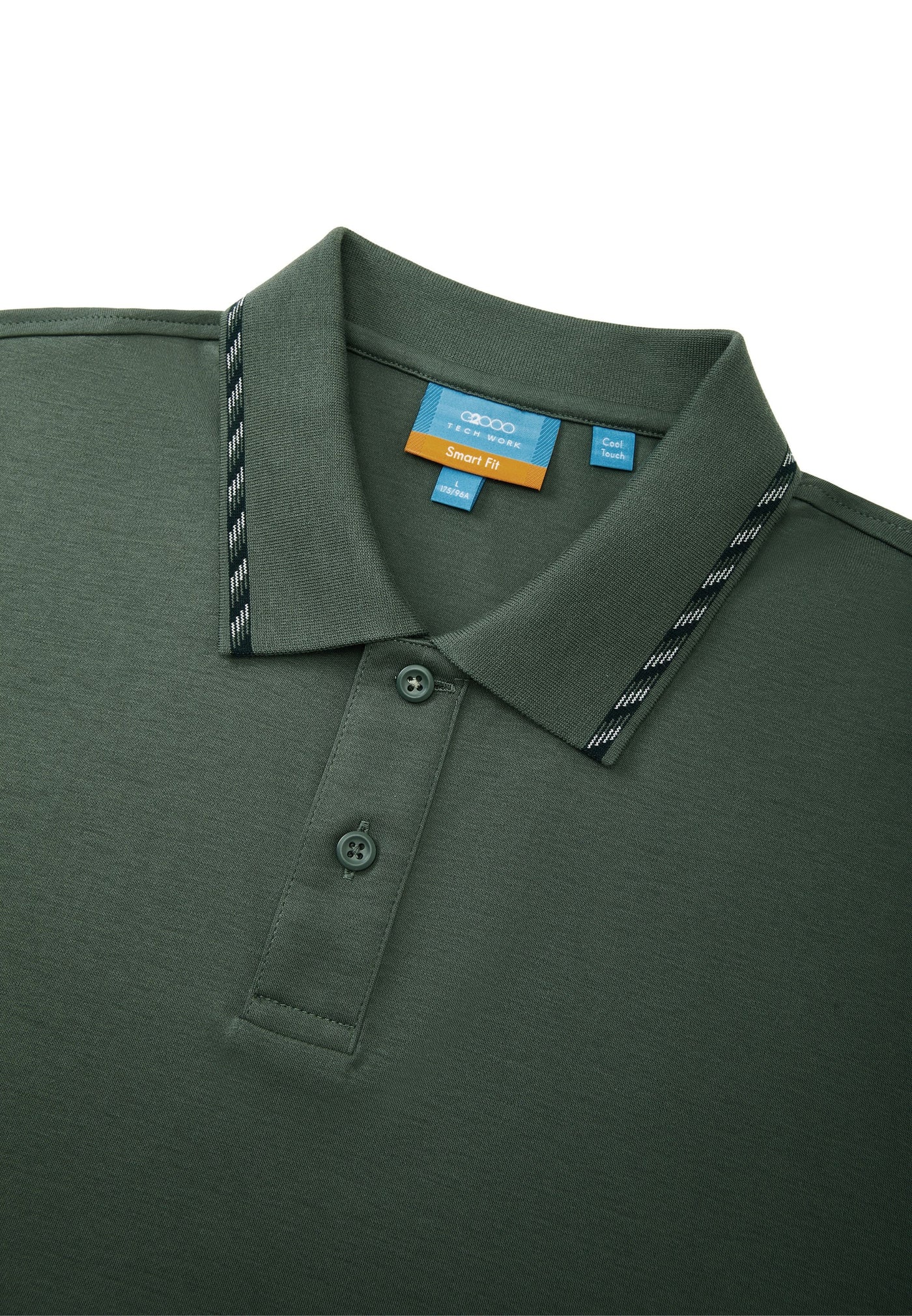 Men Clothing Cool Touch Polo Tee Smart Fit