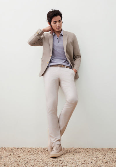 Men Clothing Cool Touch Polo Tee Smart Fit