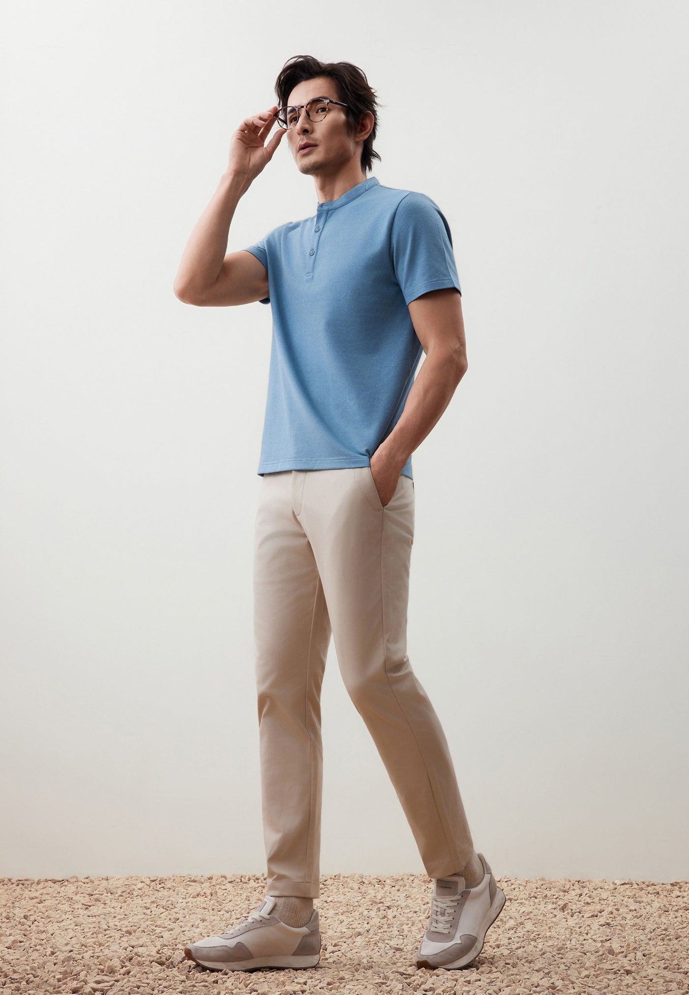 Men Clothing Cool Touch Polo Tee Smart Fit