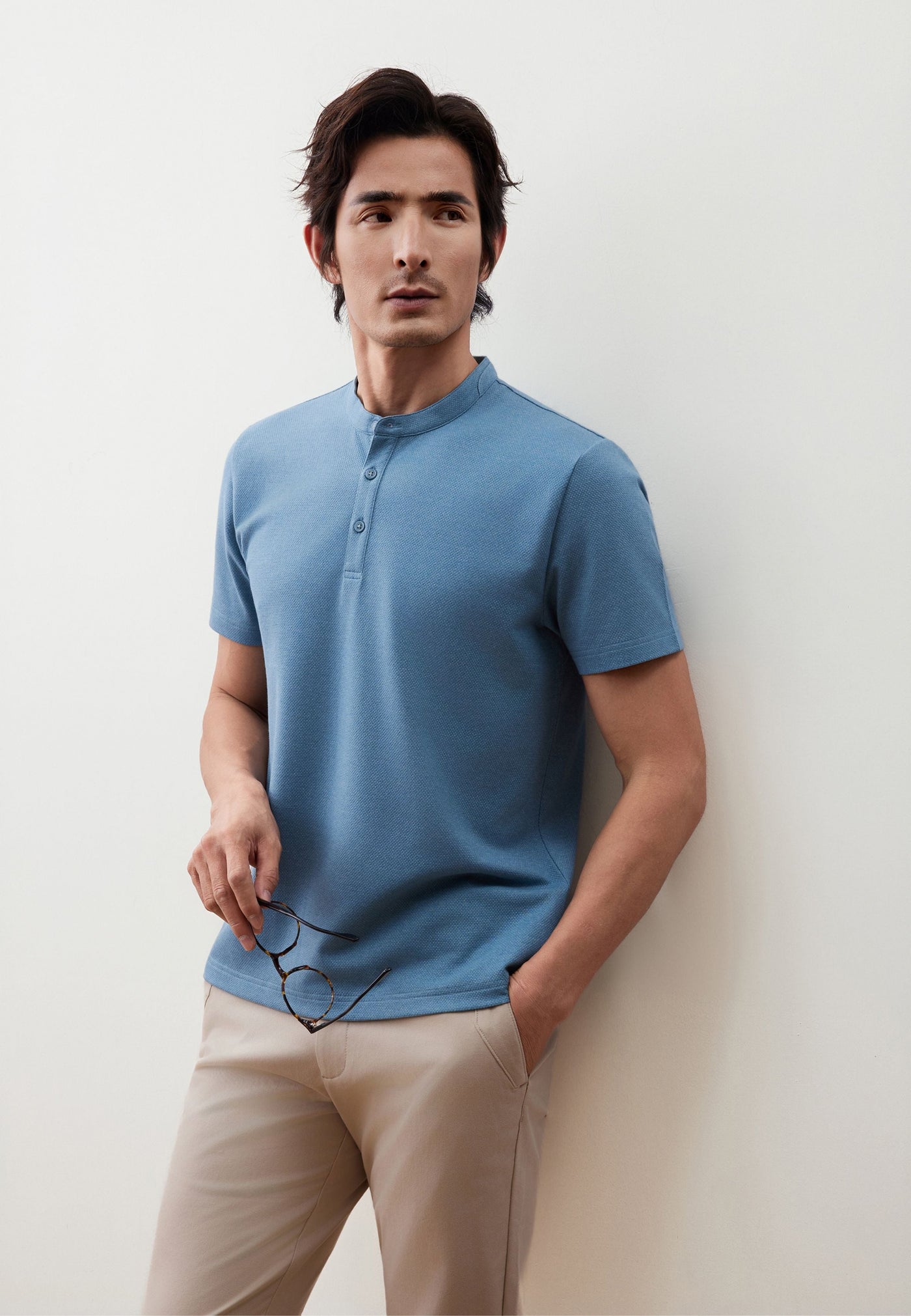 Men Clothing Cool Touch Polo Tee Smart Fit