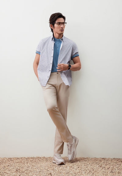 Men Clothing Cool Touch Polo Tee Smart Fit