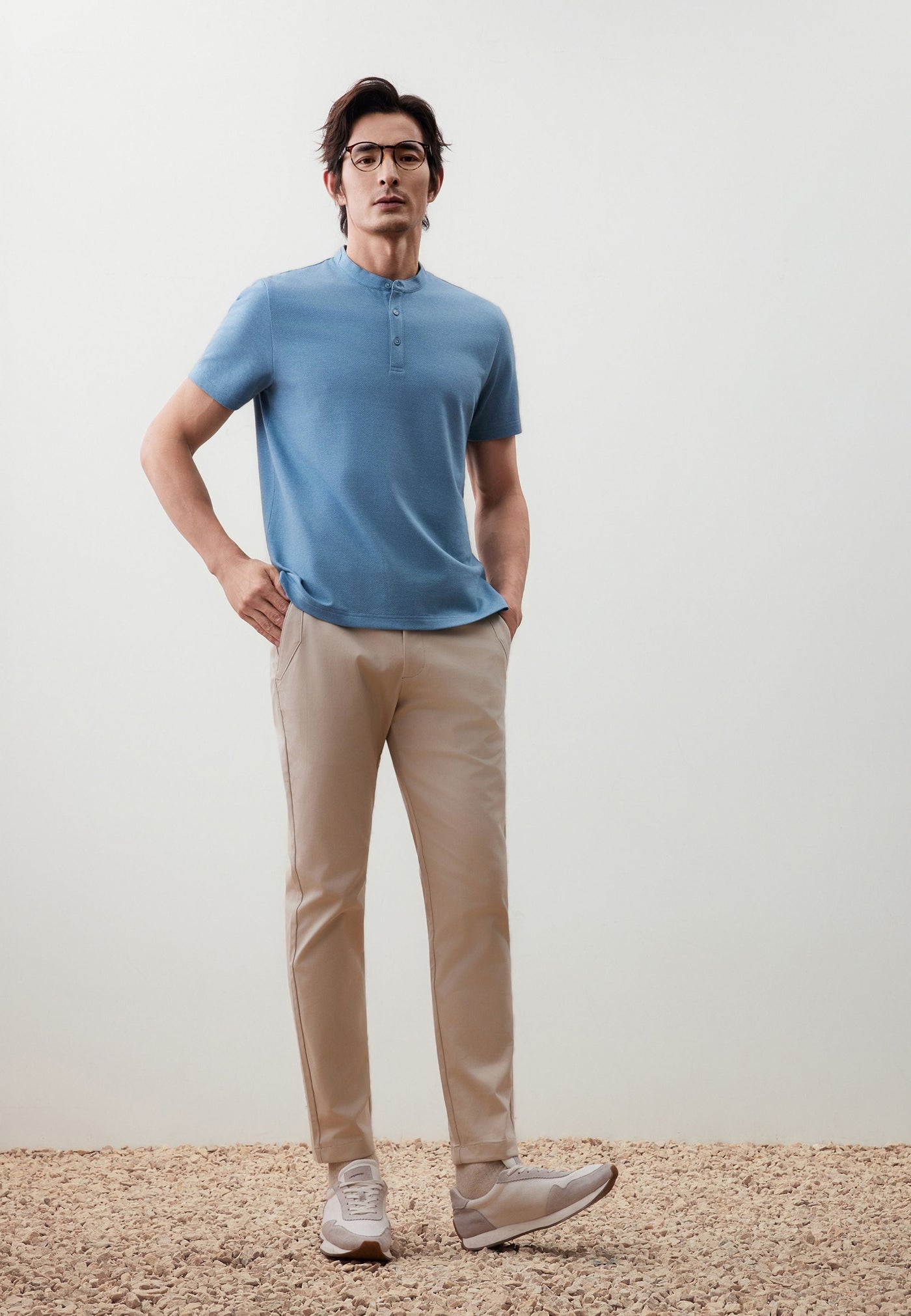Men Clothing Cool Touch Polo Tee Smart Fit