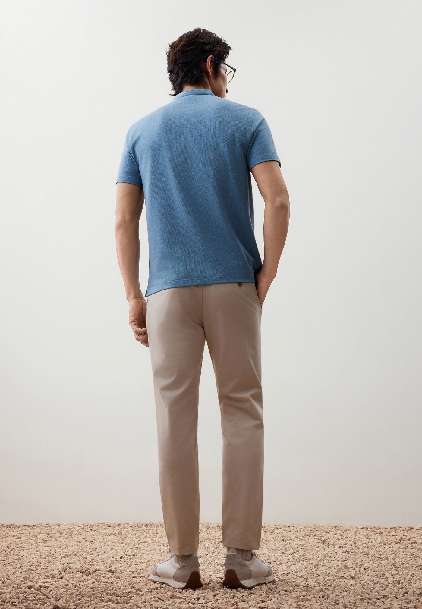 Men Clothing Cool Touch Polo Tee Smart Fit